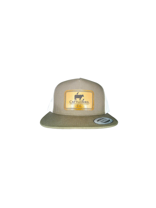 "Roped Off" CattleBird Co. Hat.